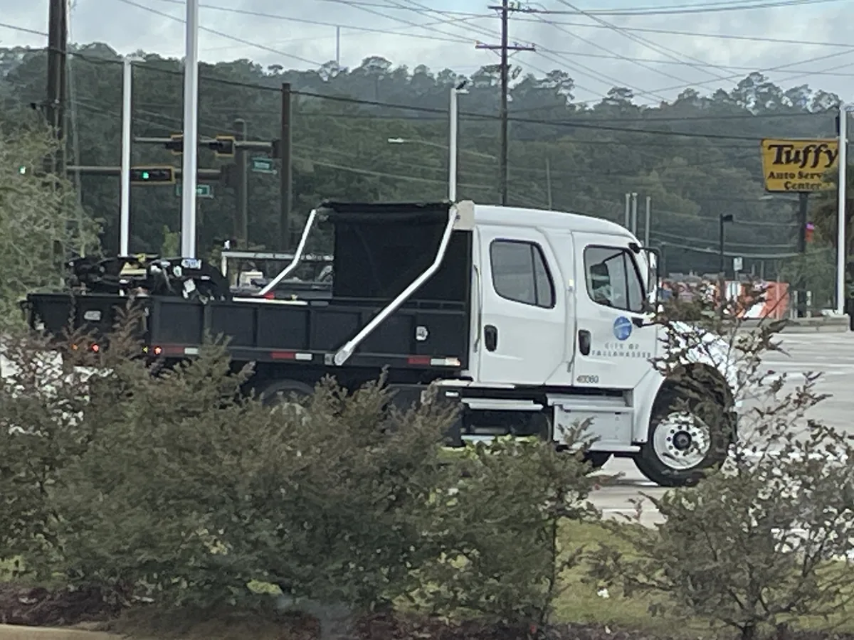 Freightliner M2 crew-cab dump truck