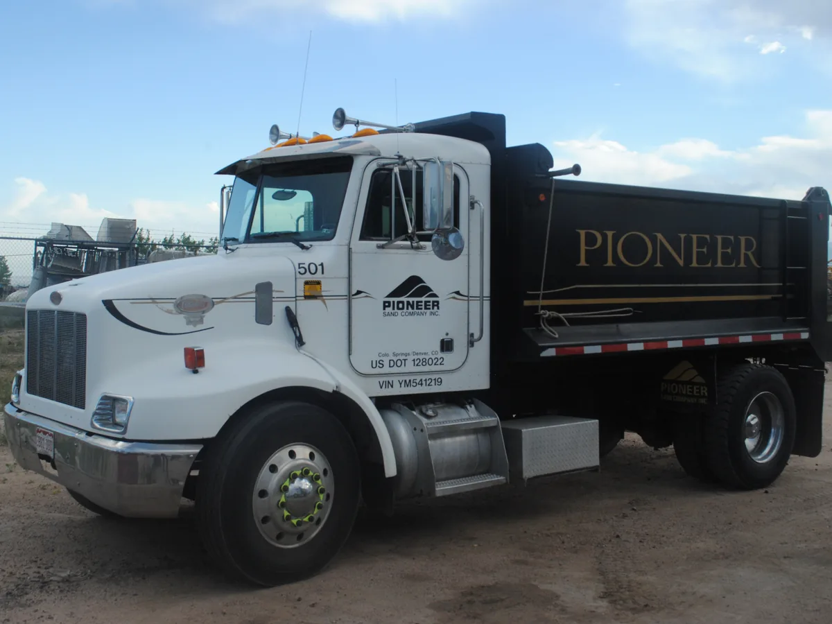 Peterbilt dump truck